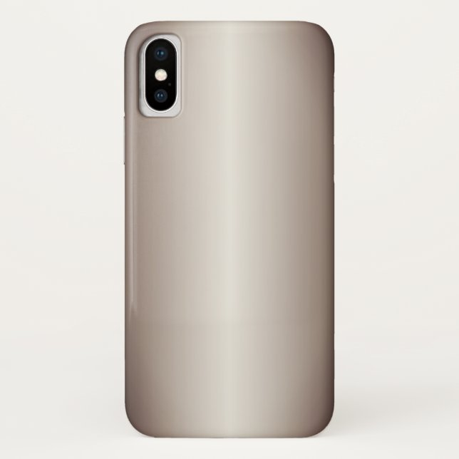 Taupe Gradient Case-Mate iPhone Case (Back)