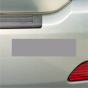 Taupe Grey Solid Colour Car Magnet