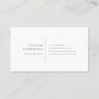 Taupe Modern Serif Typography Minimalist