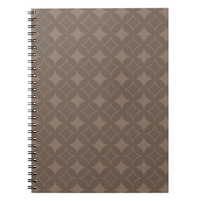 Taupe shippo notebook (Front)