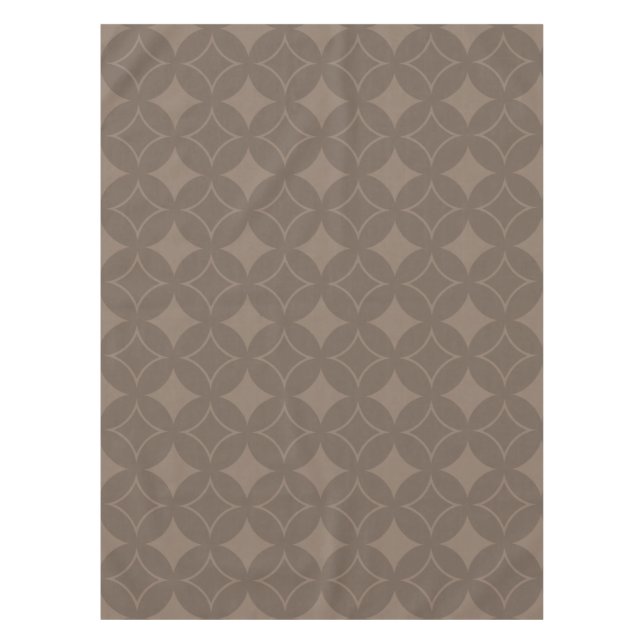 Taupe shippo tablecloth (Front)