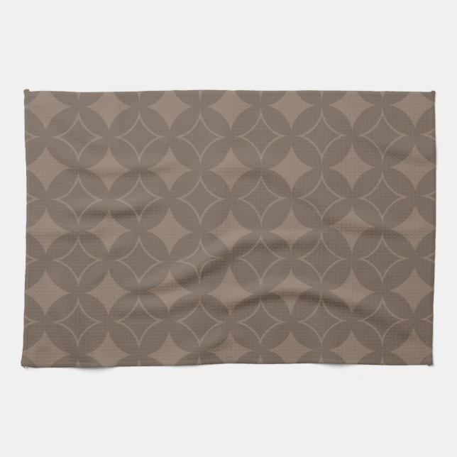 Taupe shippo tea towel (Horizontal)