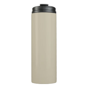 Taupe Swirls Thermal Tumbler