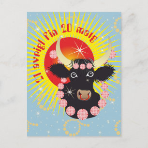 Taur 21 avrigl fin 20 matg Cartulina Postcard