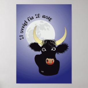 Taur 21 avrigl fin 20 matg poster
