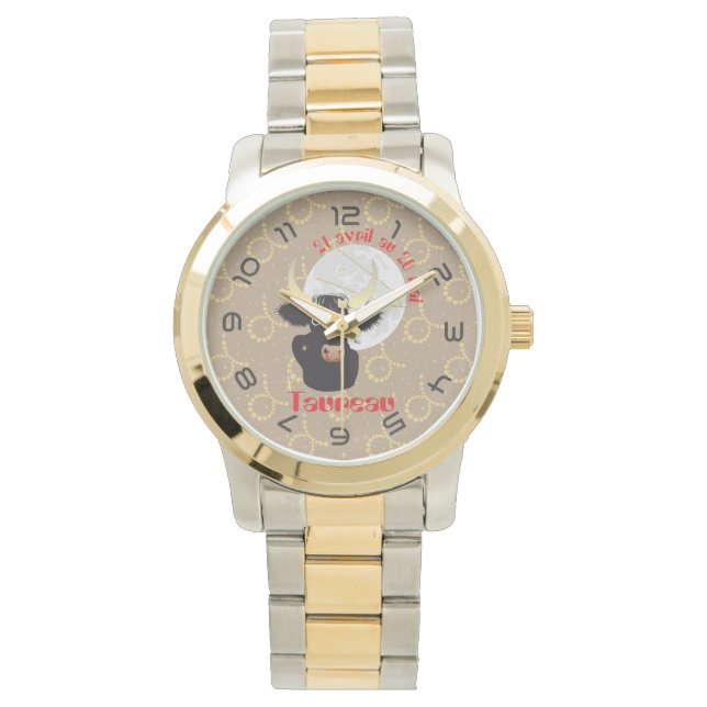 Taureau 21 avril au 20 mai Montres Watch (Front)