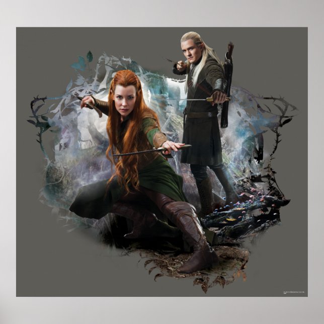 TAURIEL™ and LEGOLAS GREENLEAF™ Graphic Poster (Front)