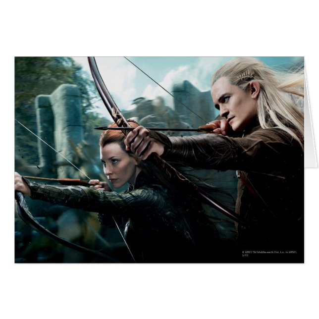 TAURIEL™ and LEGOLAS GREENLEAF™ Movie Poster (Front Horizontal)