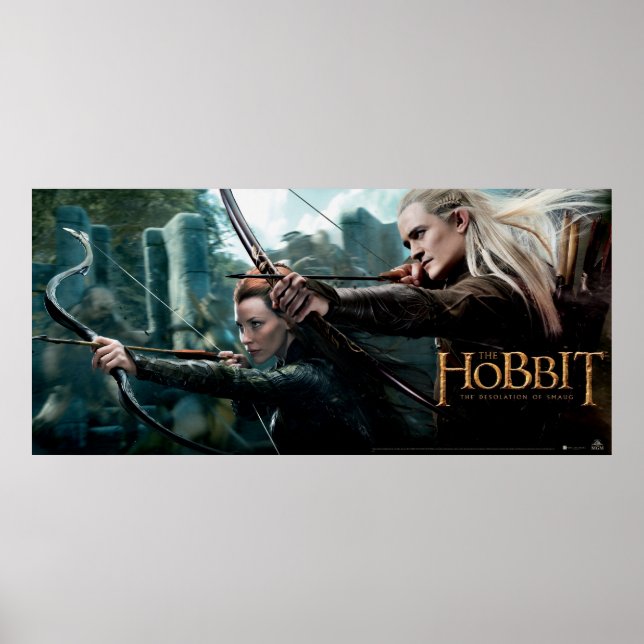 TAURIEL™ and LEGOLAS GREENLEAF™ Movie Poster (Front)