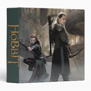 TAURIEL™ And LEGOLAS GREENLEAF™ Movie Poster 2 3 Ring Binder