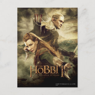 TAURIEL™ And LEGOLAS GREENLEAF™ Movie Poster 3 Postcard