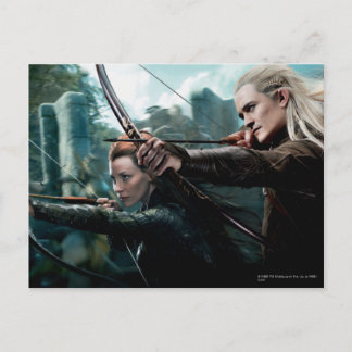 TAURIEL™ and LEGOLAS GREENLEAF™ Movie Poster Postcard