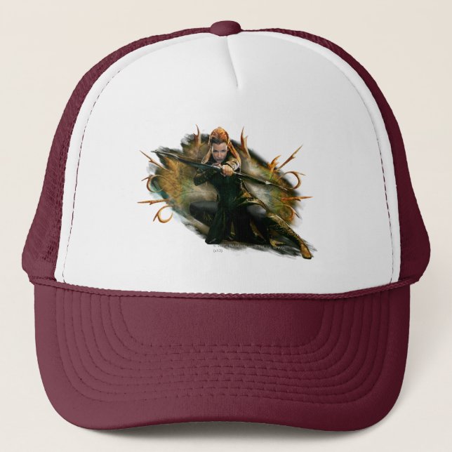 TAURIEL™ Drawing Bow Trucker Hat (Front)