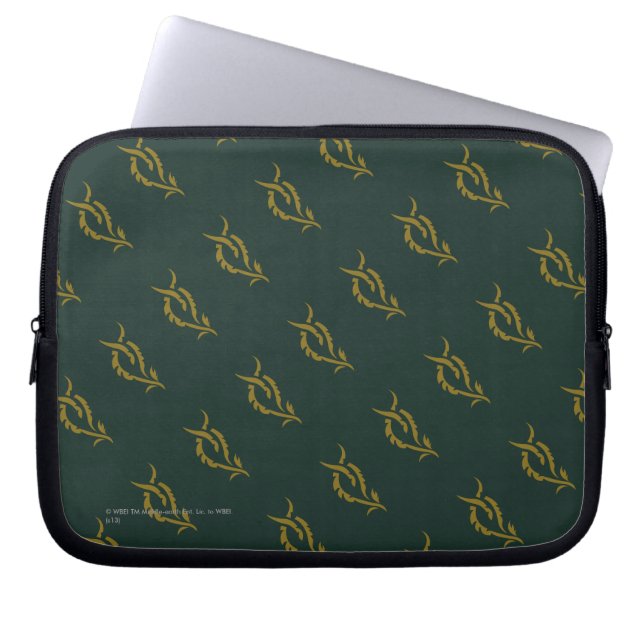 TAURIEL™ Floral Symbol Laptop Sleeve (Front)