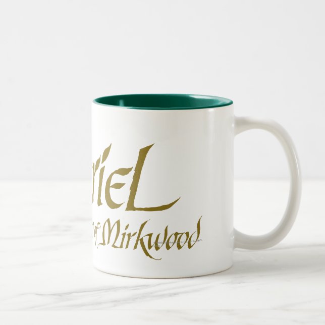 TAURIEL™ Name Two-Tone Coffee Mug (Right)