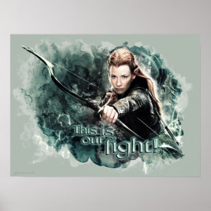 TAURIEL™ - This Is Our Fight Poster