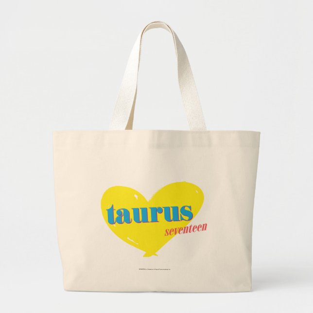 Taurus 3 large tote bag (Front)