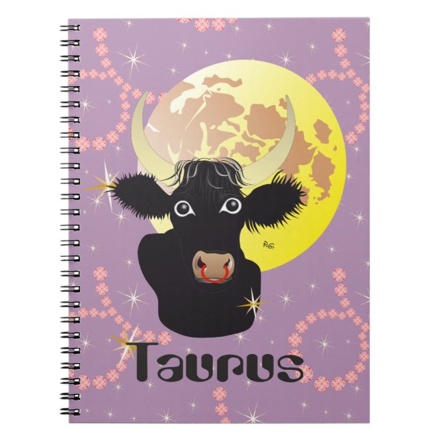 Taurus April 21 to May 20 Notebooks (Front)