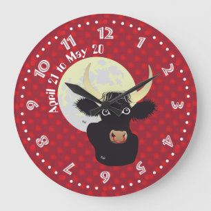 Taurus April 21 to May 20 Wall Clocks