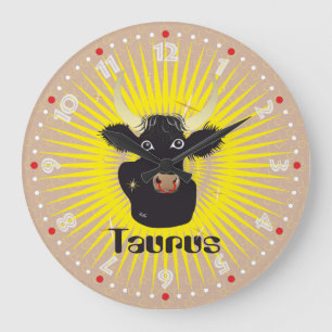 Taurus April 21 to May 20 Wall Clocks