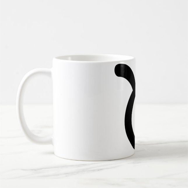 Taurus Astrological Symbol Sign 2 Coffee Mug (Left)