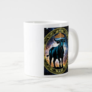 Taurus astrology sign large coffee mug