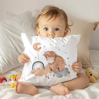 Taurus Baby - Your Little Bull Zodiac Nursery  Cushion