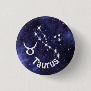 Taurus Badge, Zodiac Horoscope Badge