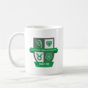 Taurus Birthday Crest™ for May 1-20 Mug