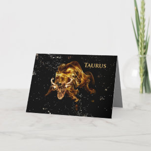 Taurus - Bull-Card Card