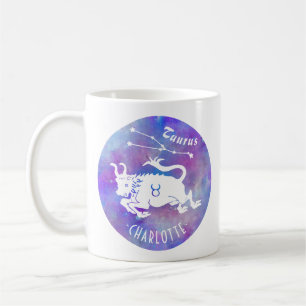 Taurus Bull Constellation Stars Name Birthday Gift Coffee Mug