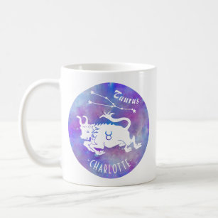 Taurus Bull Constellation Stars Name Birthday Gift Coffee Mug