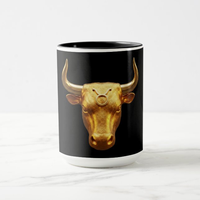 Taurus Bull Mug (Center)