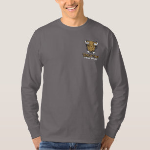 Taurus bull zodiac astrological men's zip jacket T-Shirt