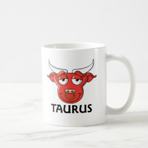 Taurus Cartoon Coffee Mug