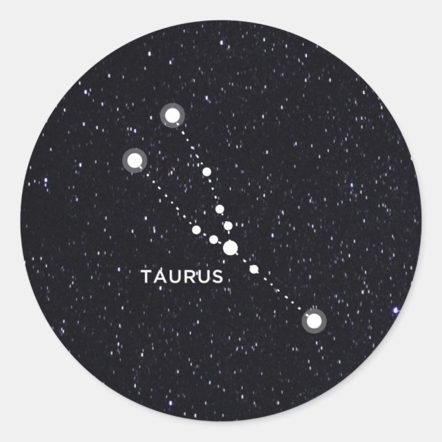 Taurus Classic Round Sticker (Front)