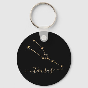Taurus Constellation Ceramic Key Ring