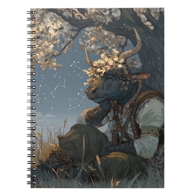 Taurus Constellation Notebook (Front)