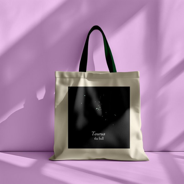 Taurus Constellation Tote Bag (Creator Uploaded)