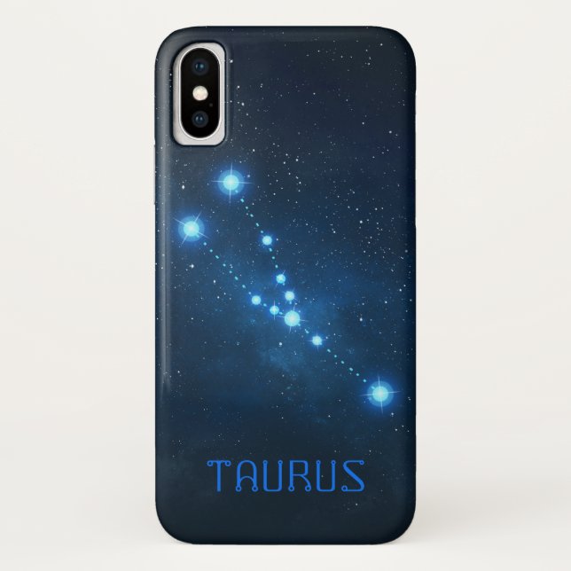 Taurus Constellation Zodiac Case-Mate iPhone Case (Back)