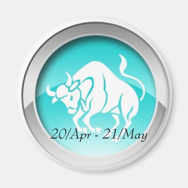 Taurus Dates Magnet (Front)