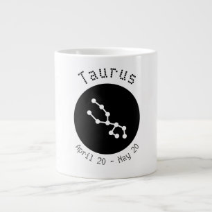 Taurus Dot Line Jumbo Mug