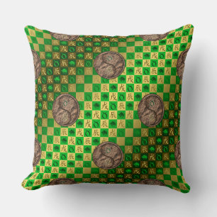 Taurus & Earth Dragon Cushion