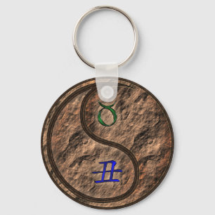 Taurus & Earth Ox Key Ring