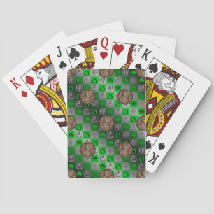 Taurus & Earth Rabbit Playing Cards