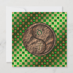 Taurus & Earth Rat Card