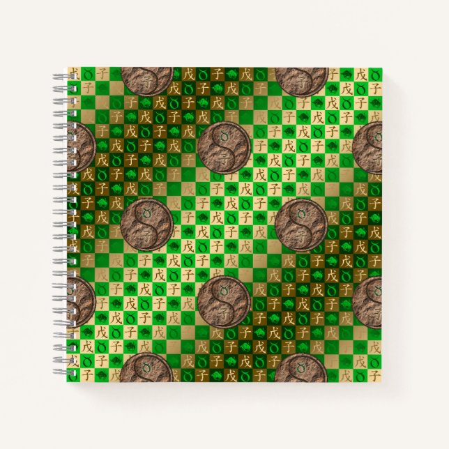 Taurus & Earth Rat Notebook (Front)