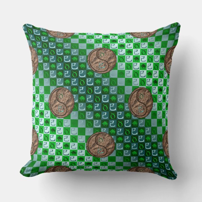 Taurus & Earth Snake Cushion (Front)
