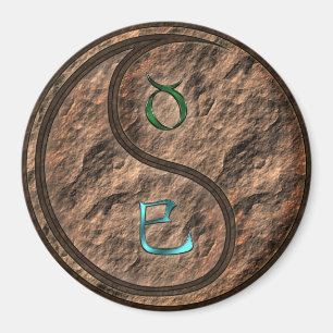 Taurus & Earth Snake Magnet