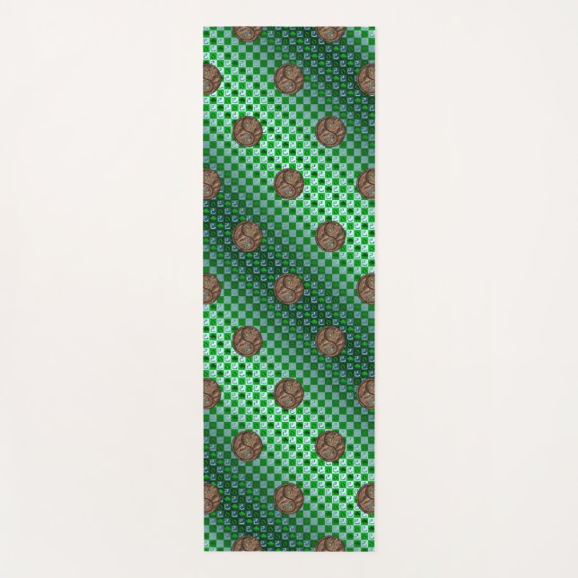 Taurus & Earth Snake Yoga Mat (Front)